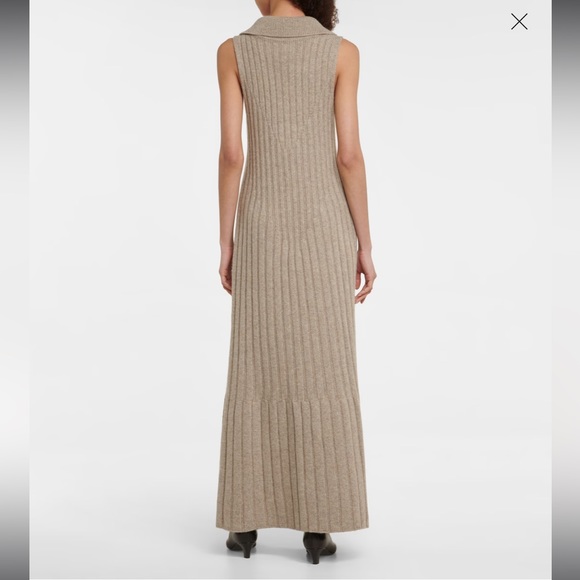 Giselle Tan Cashmere Dress M RARE - Picture 4 of 11